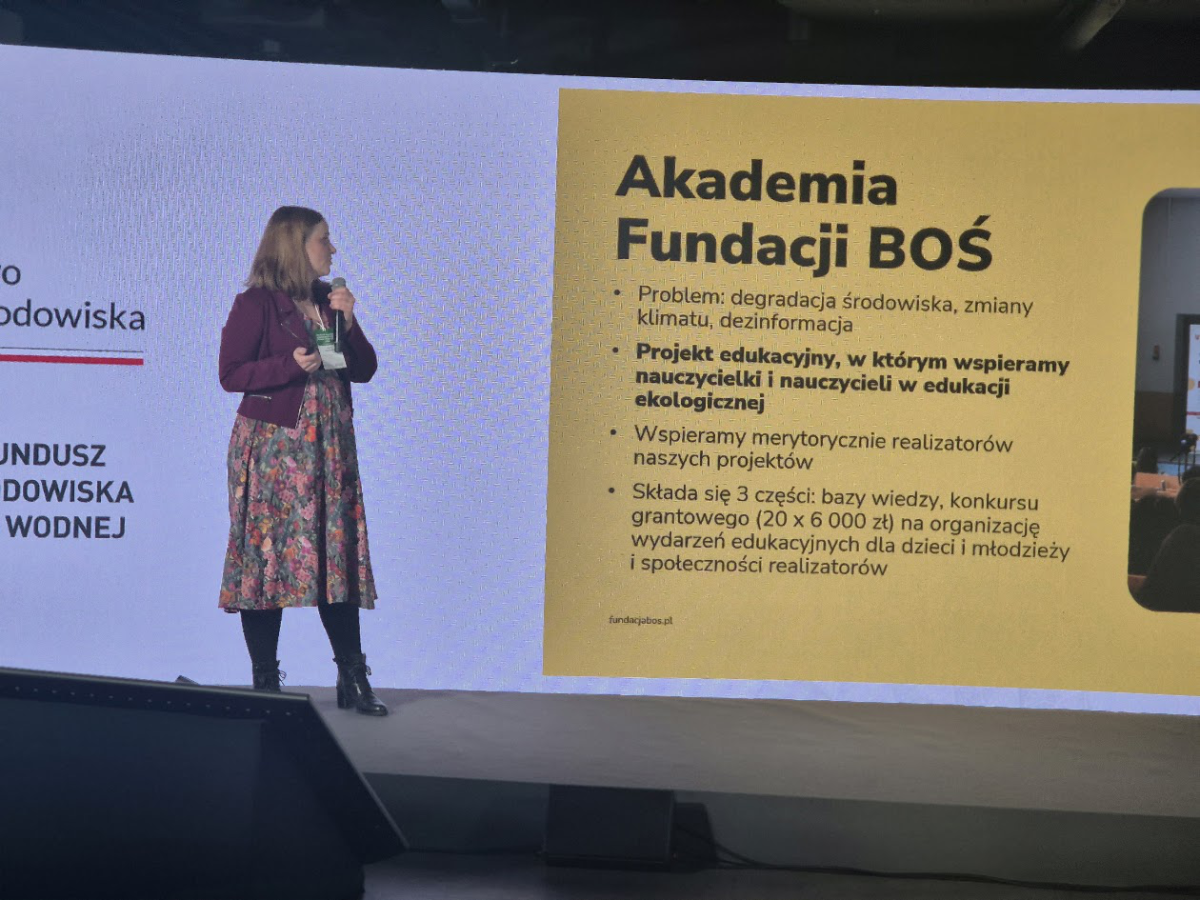 Opowiedzieliśmy o naszych projektach na spotkaniu Ministerstwa Klimatu i Środowiska