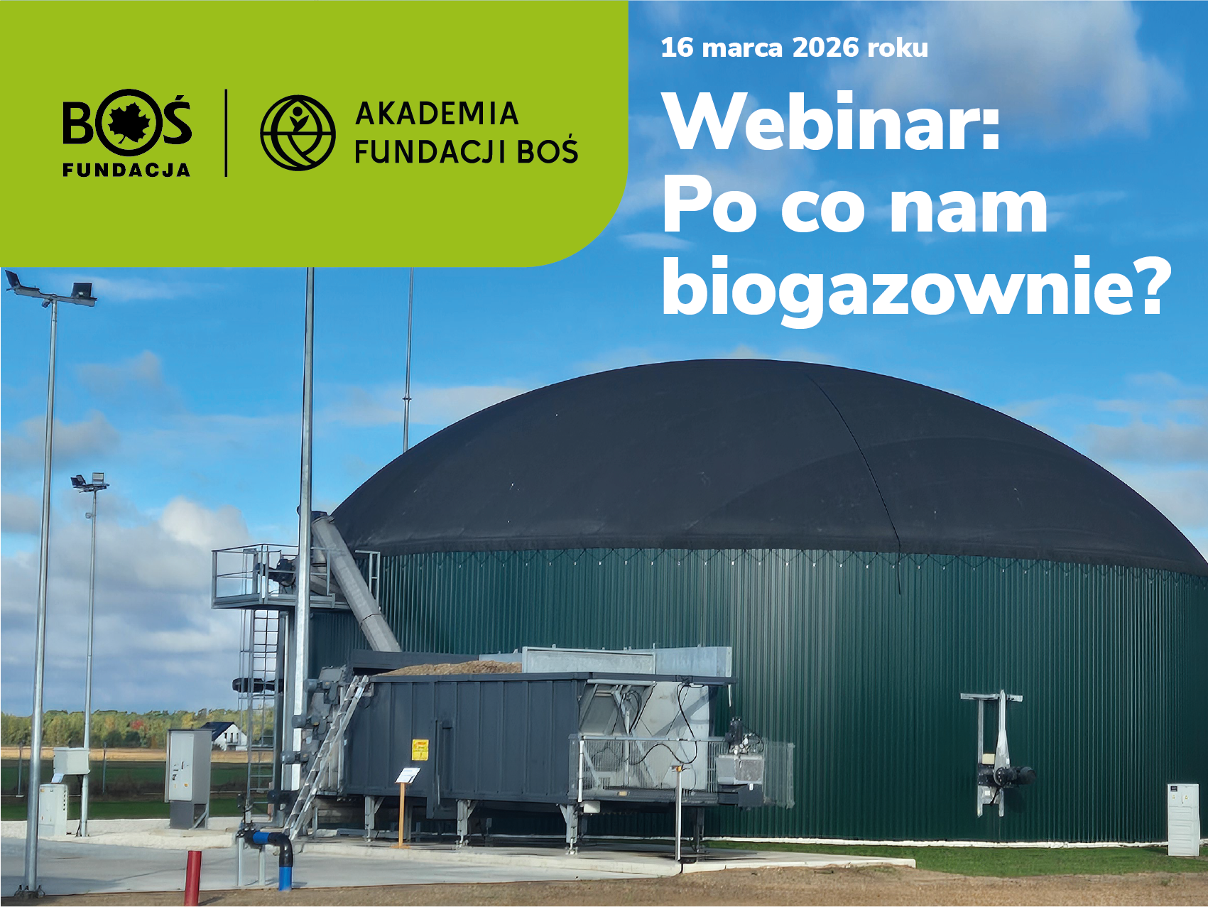 Webinar „Po co nam biogazownie?”